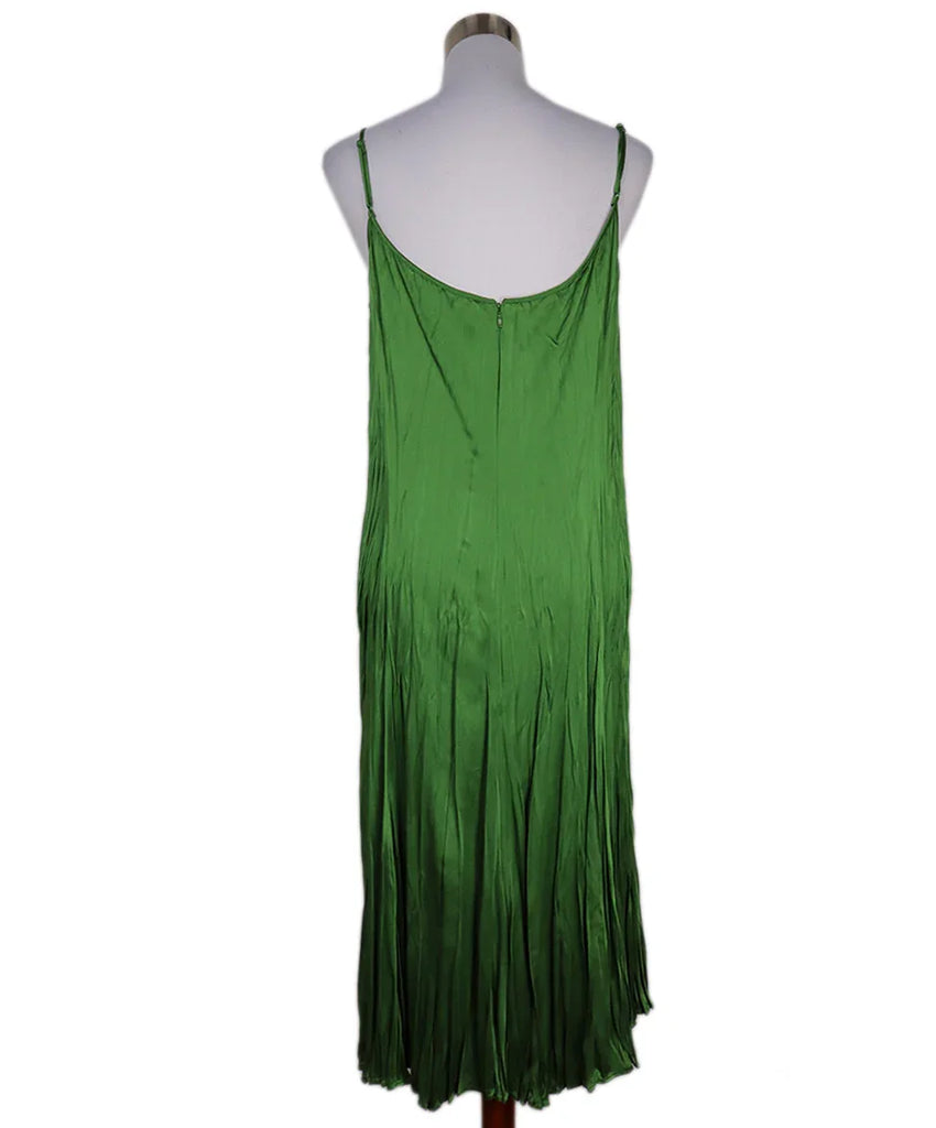 Michael Kors Green Pleated Dress sz 14 - Michael's Consignment NYC