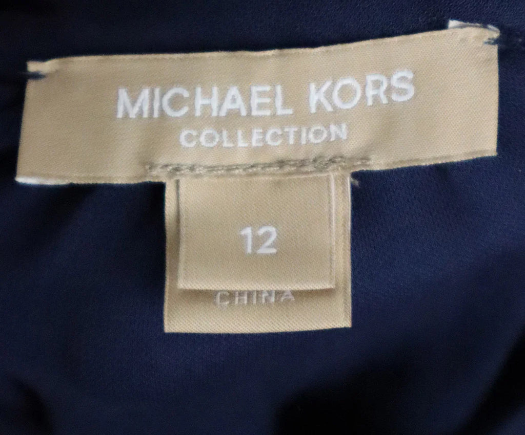 Michael Kors Navy Blue Jumpsuit sz 12 - Michael's Consignment NYC