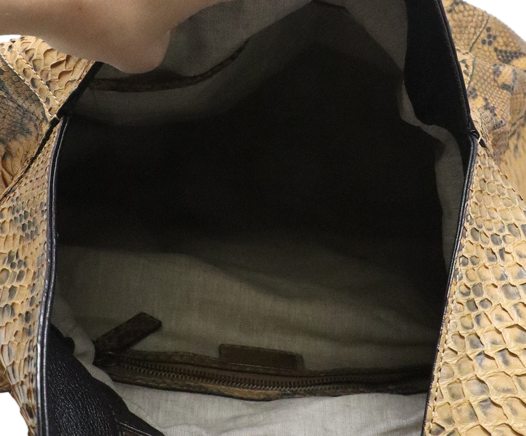 Michael Kors Brown Python Crossbody Bag 5