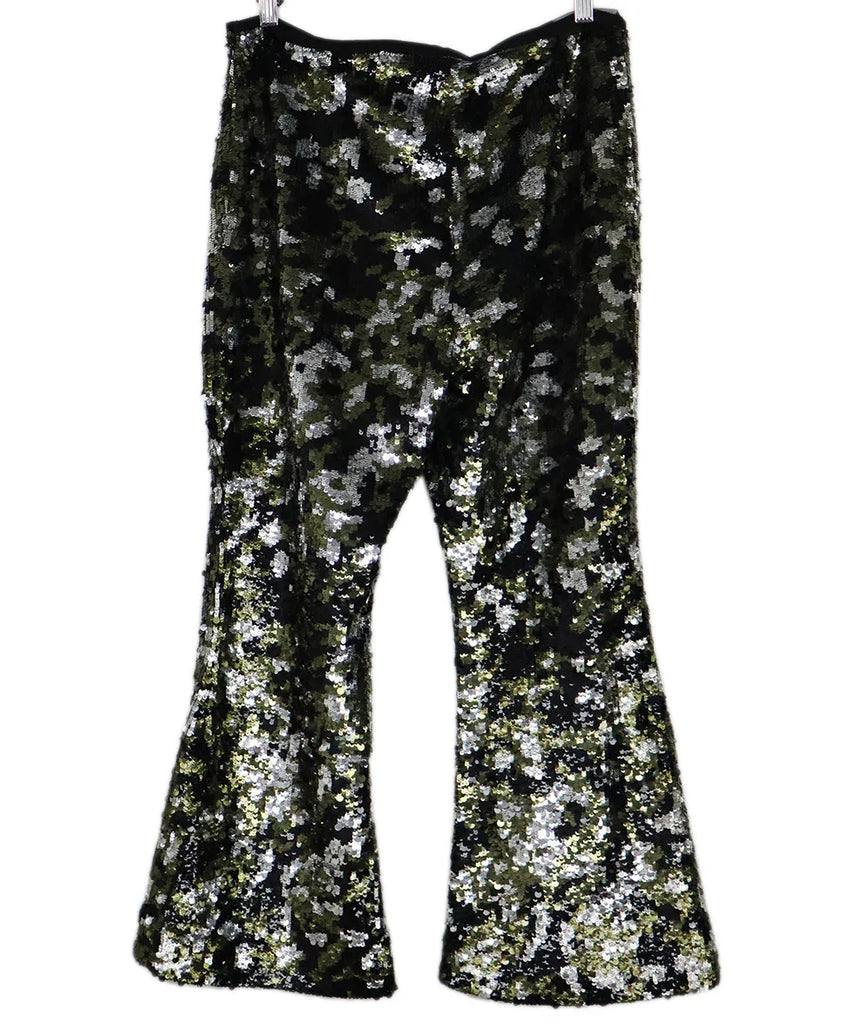 Michael Kors Sequin Camouflage Pants sz 10 - Michael's Consignment NYC