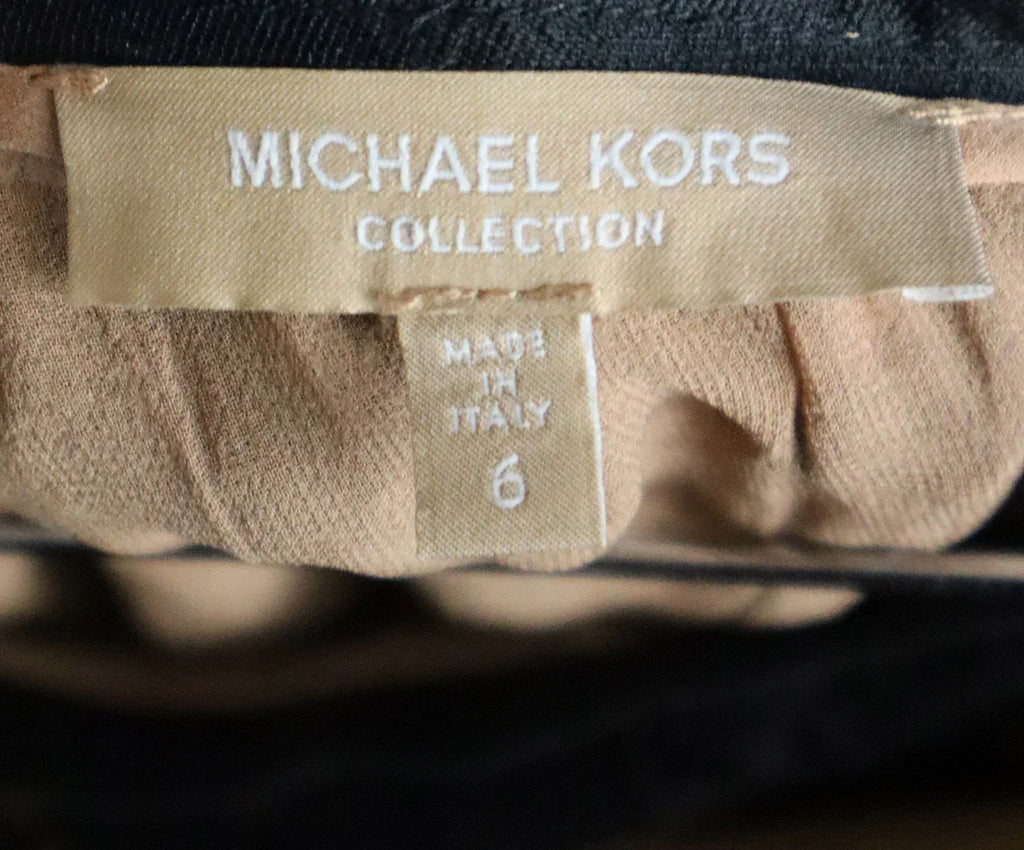 Michael Kors Black Lace Cropped Pants sz 6 - Michael's Consignment NYC