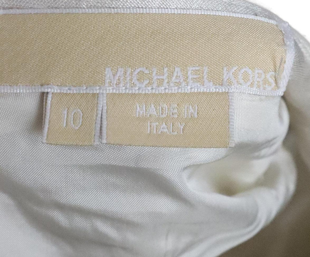 Michael Kors Black & White Polka Dot Dress sz 10 - Michael's Consignment NYC