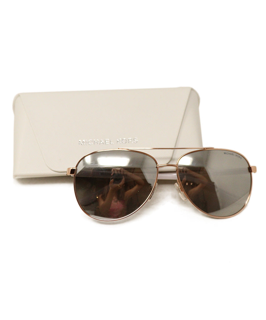 Michael Kors White & Gold Sunglasses 4