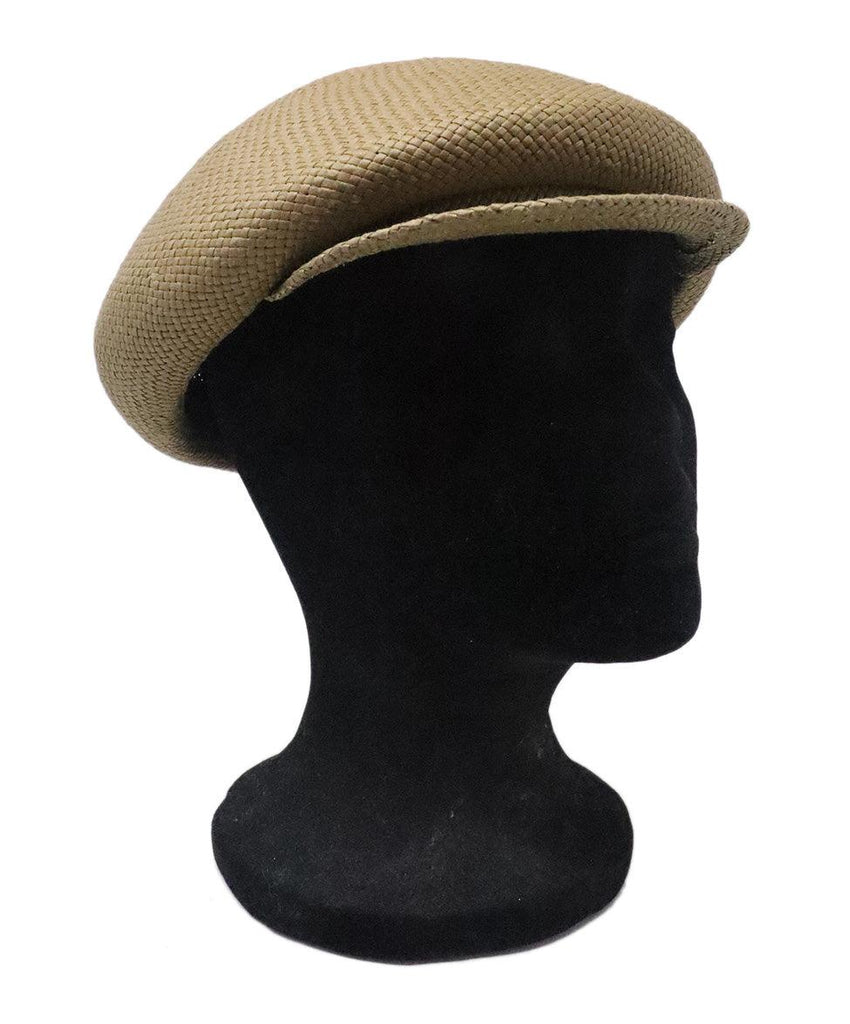 Millinery Olive Straw Hat - Michael's Consignment NYC
