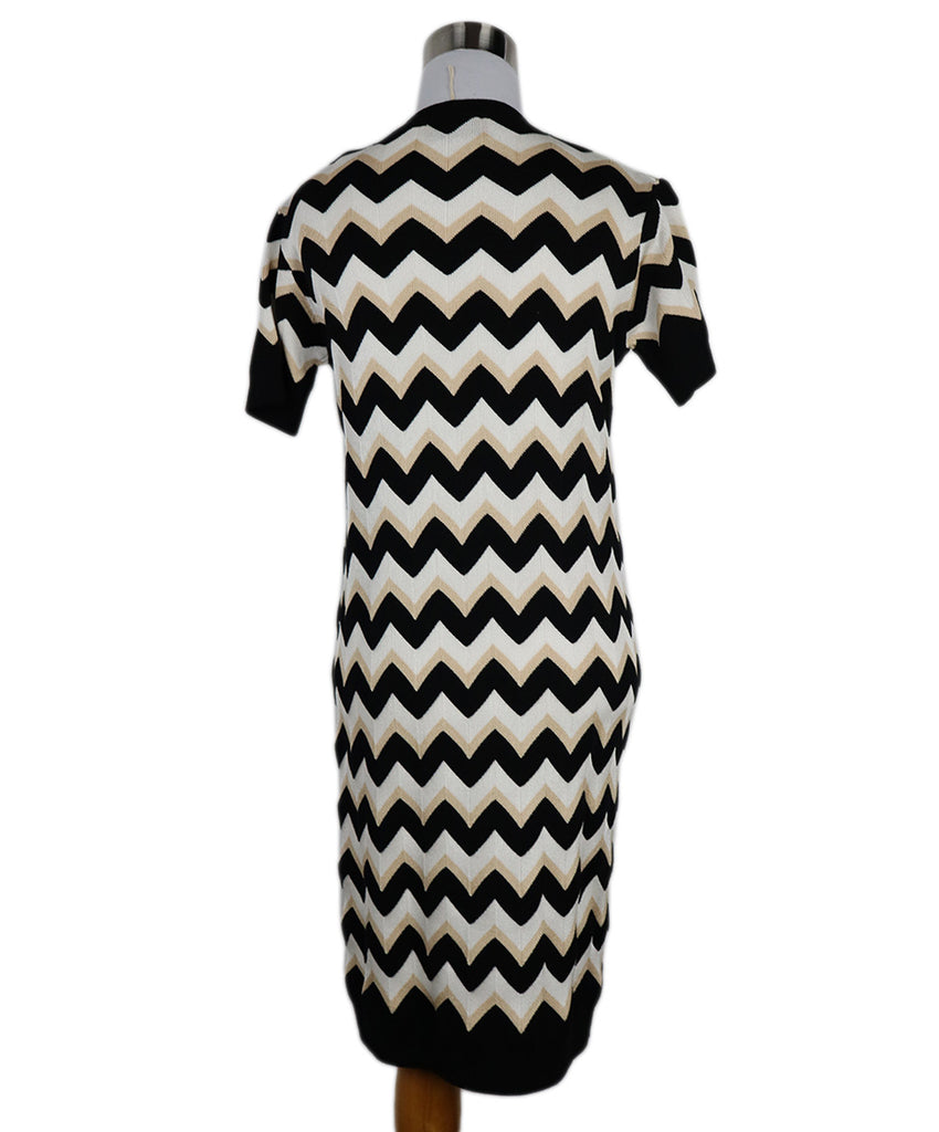 Missoni Black White & Beige Wool Dress 2
