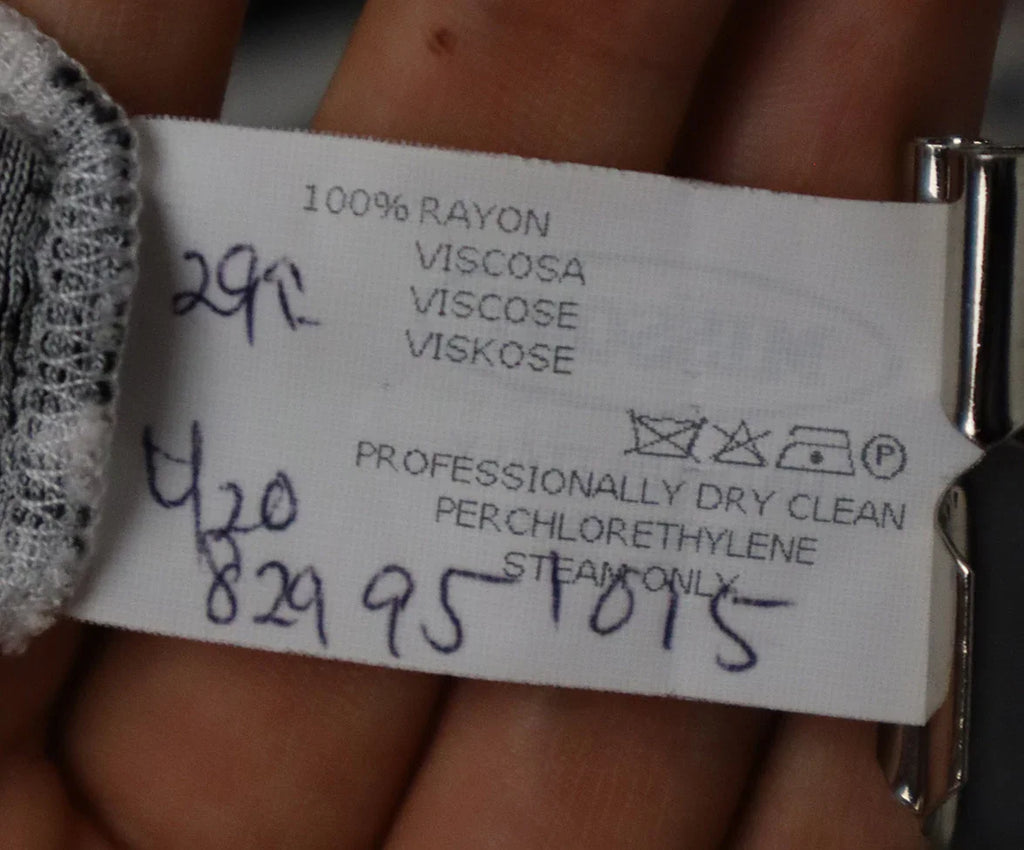 Missoni Black White & Brown Print Top sz 4 - Michael's Consignment NYC