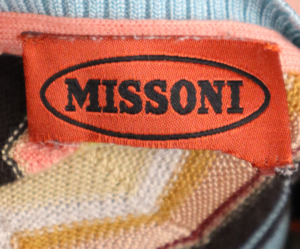 Missoni Multicolor Chevron Print Cardigan 3