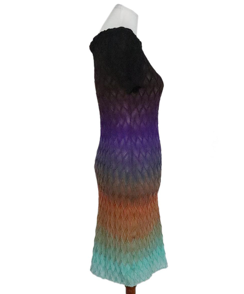 Missoni Multicolor Ombre Knit Dress sz 4 - Michael's Consignment NYC