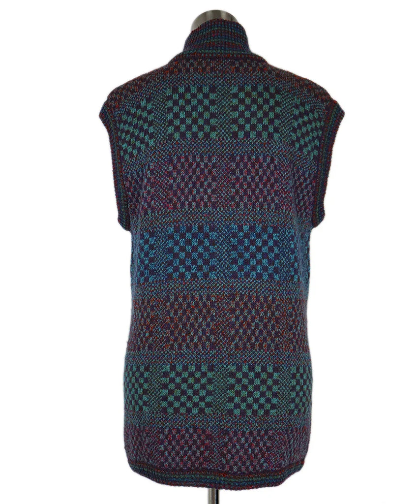 Missoni Multicolor Knit Vest sz 4 - Michael's Consignment NYC