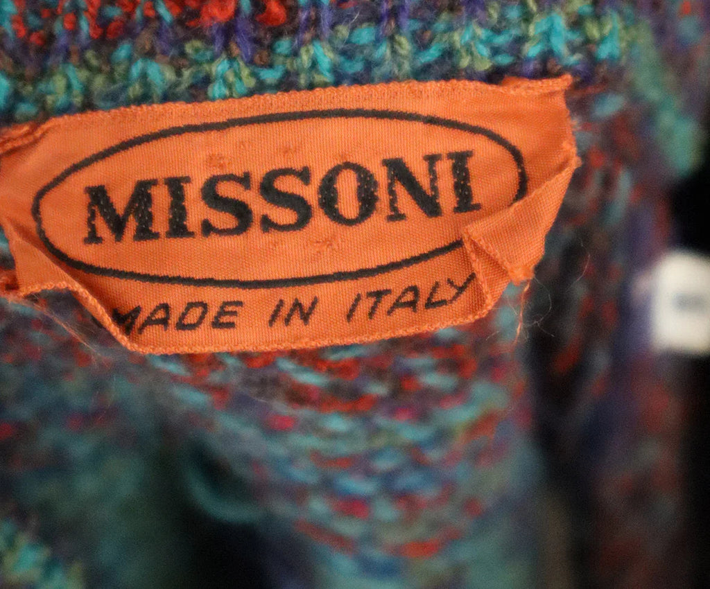 Missoni Multicolor Knit Vest sz 4 - Michael's Consignment NYC