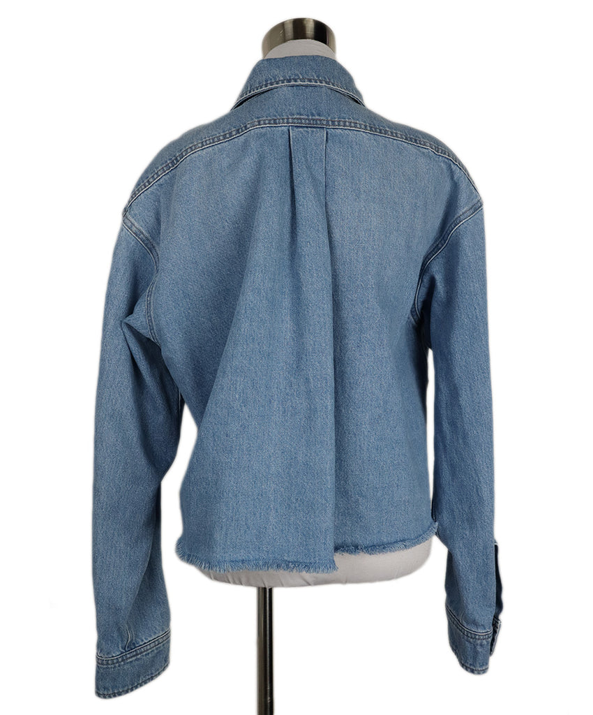 Miu Miu Denim Embroidered Jacket 2