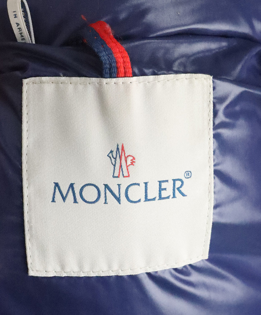 Moncler Blue Down Coat 3