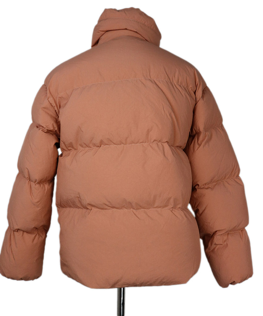 Moncler Dusty Rose Nylon Down Lining Coat 2