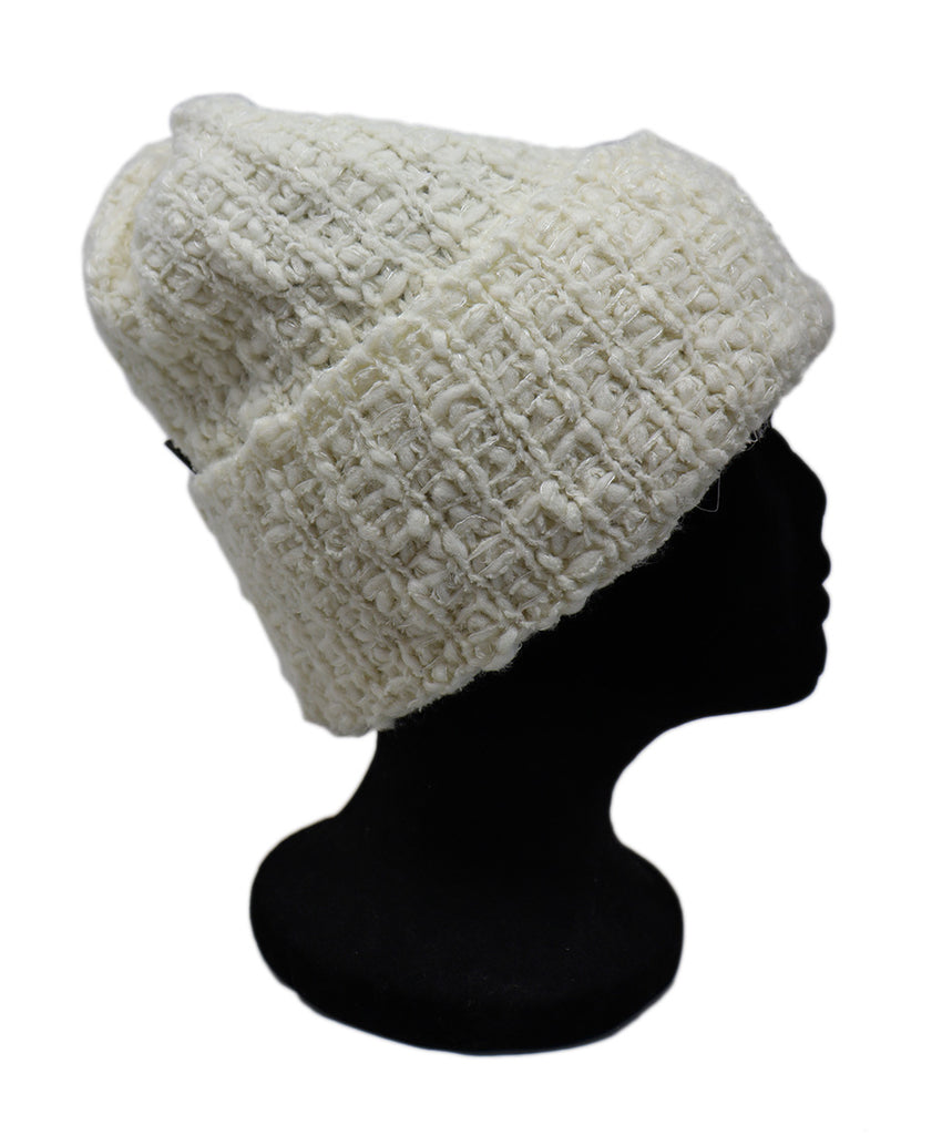 Moncler Ivory Wool Hat 1