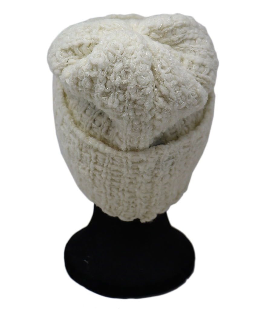 Moncler Ivory Wool Hat 2