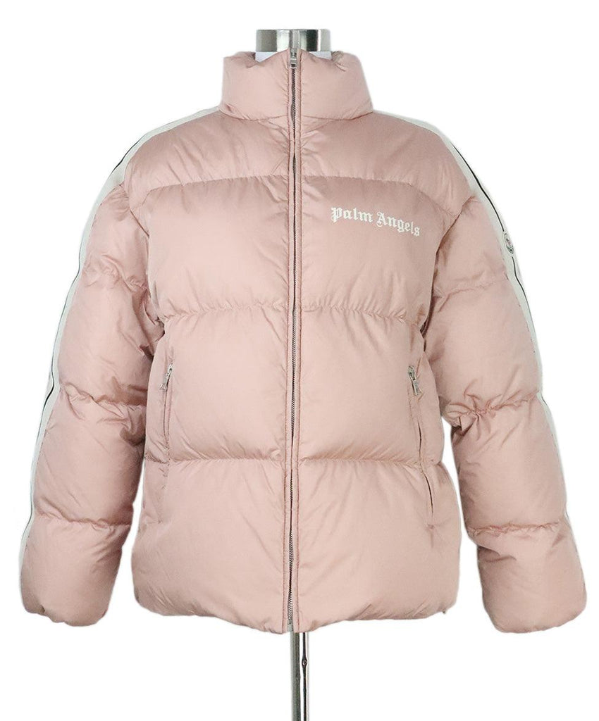 Moncler Pink Down Coat 