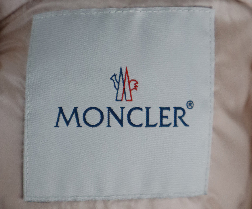 Moncler Light Pink Quilted Down Jacket 3