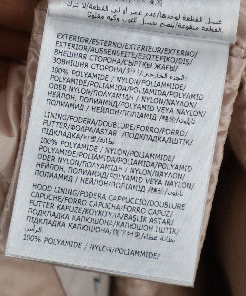 Moncler Light Pink Quilted Down Jacket 4