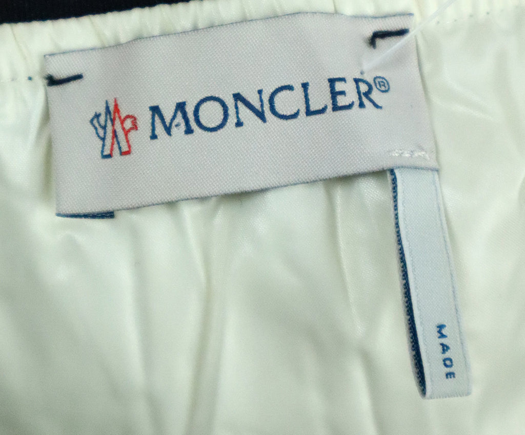 Moncler White & Black Down Mini Skirt 3