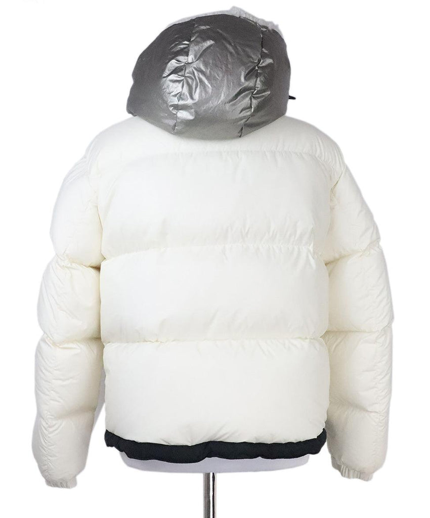 Moncler White Down Coat sz 2 - Michael's Consignment NYC