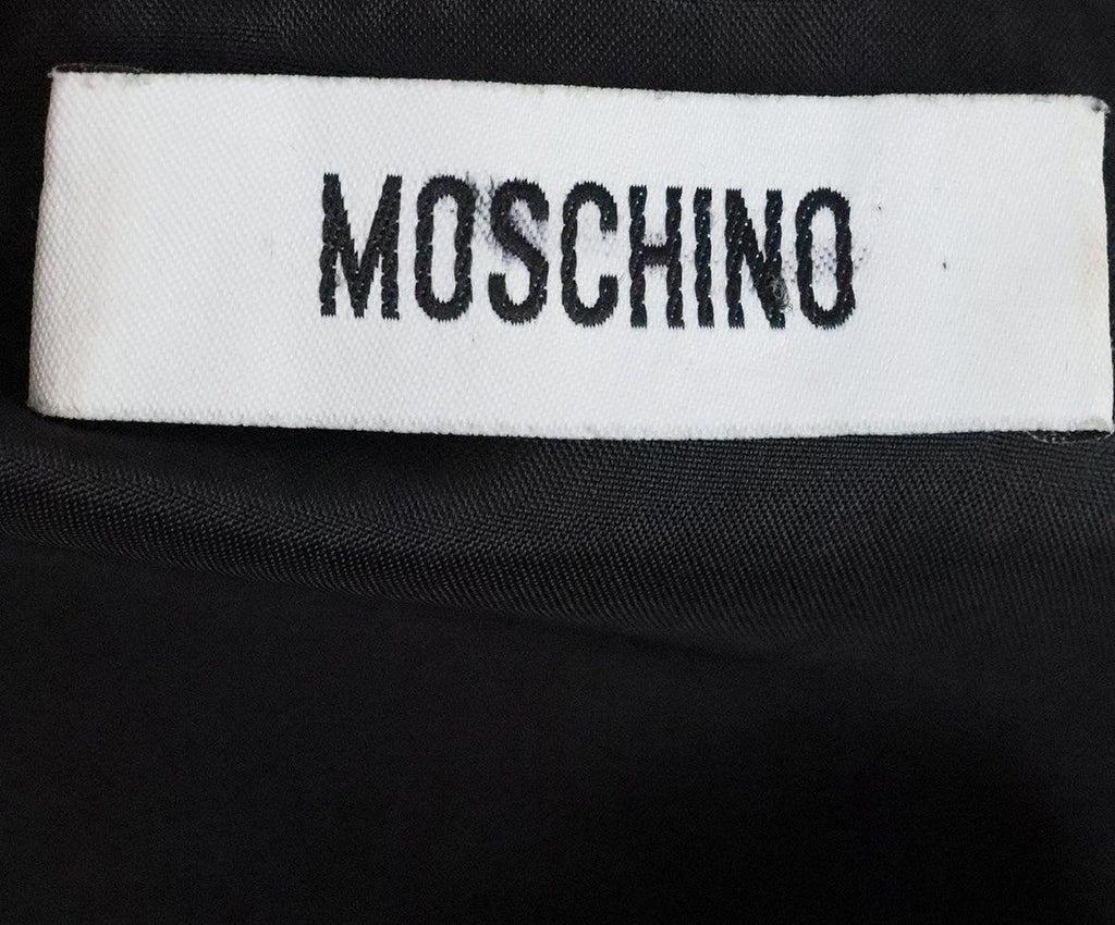 Moschino Grey Silk Dress 3