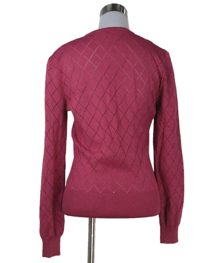 Moschino Pink Knit Sweater sz 4 - Michael's Consignment NYC