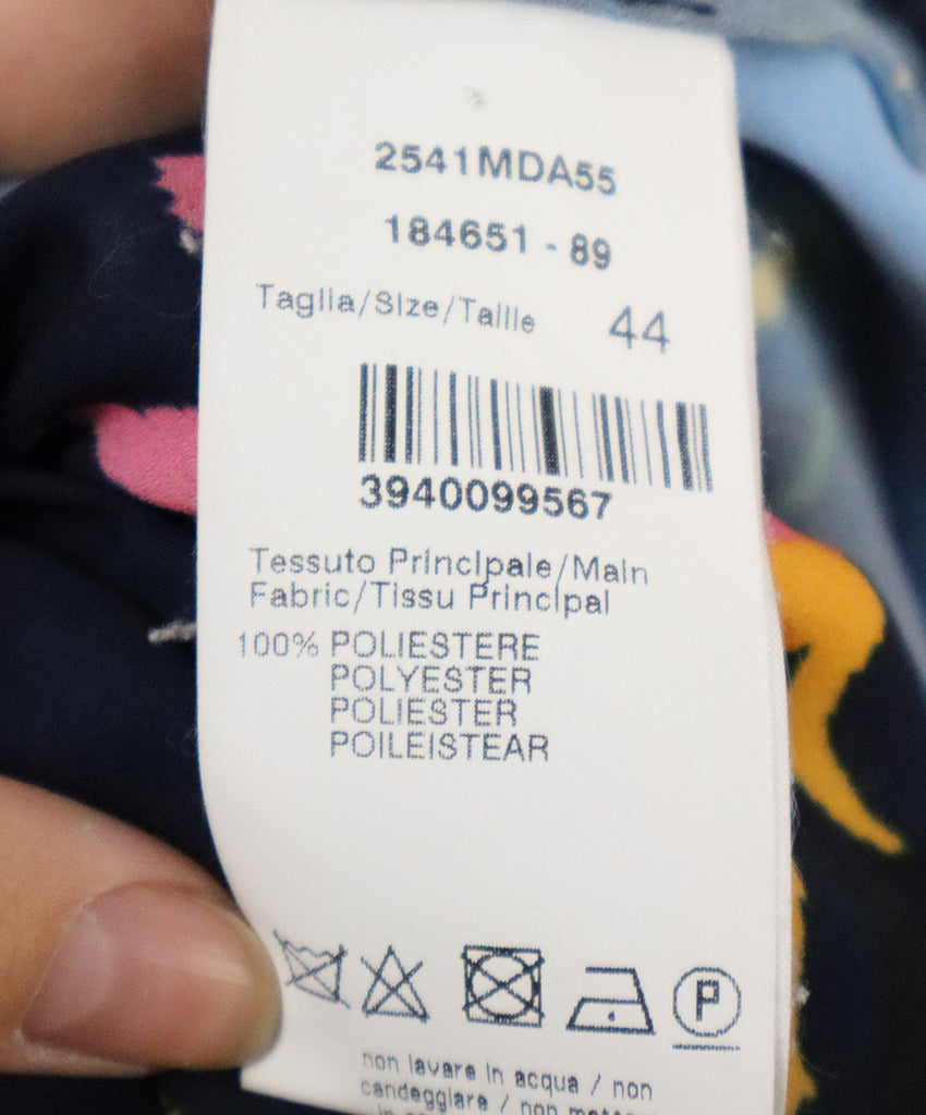 Msgm Multicolor Print & Knit Dress 4