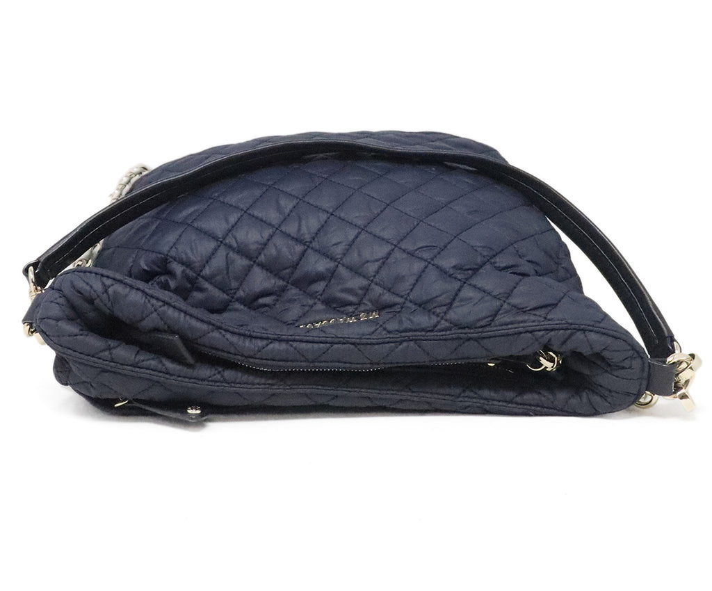 Mz Wallace Navy Quilted Shoulder Bag 4