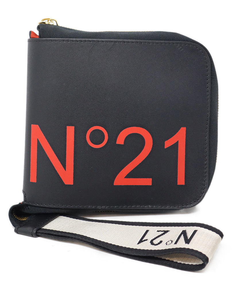 N. 21 Black & Red Nylon Collapsable Tote 