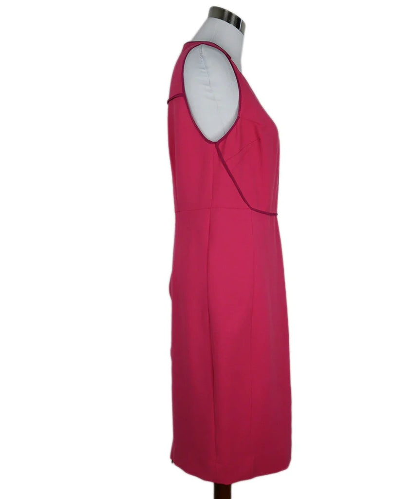 Narciso Rodriguez Pink Wool Piping Dress sz 8 - Michael's Consignment NYC