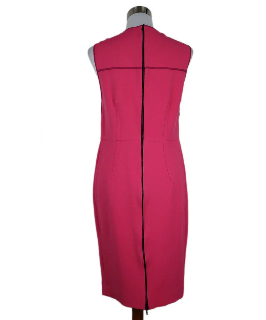 Narciso Rodriguez Pink Wool Piping Dress sz 8 - Michael's Consignment NYC