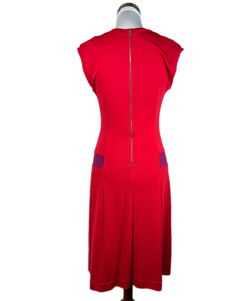 Narciso Rodriguez Red Jersey Sleeveless Spandex Dress sz 4 l Michael's  Luxury Consignment – Michael's Consignment NYC