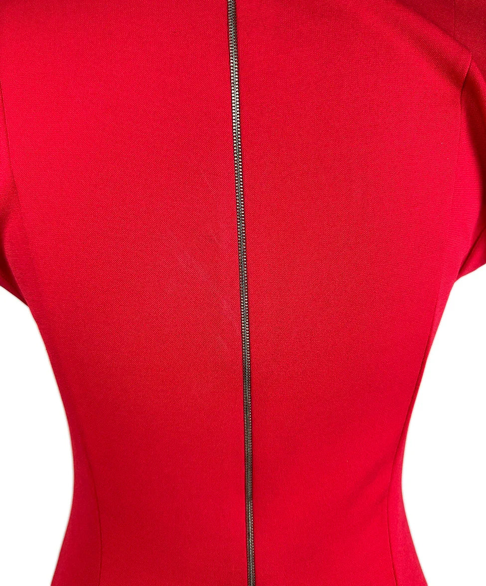 Narciso Rodriguez Red Jersey Sleeveless Spandex Dress sz 4 l Michael's  Luxury Consignment – Michael's Consignment NYC