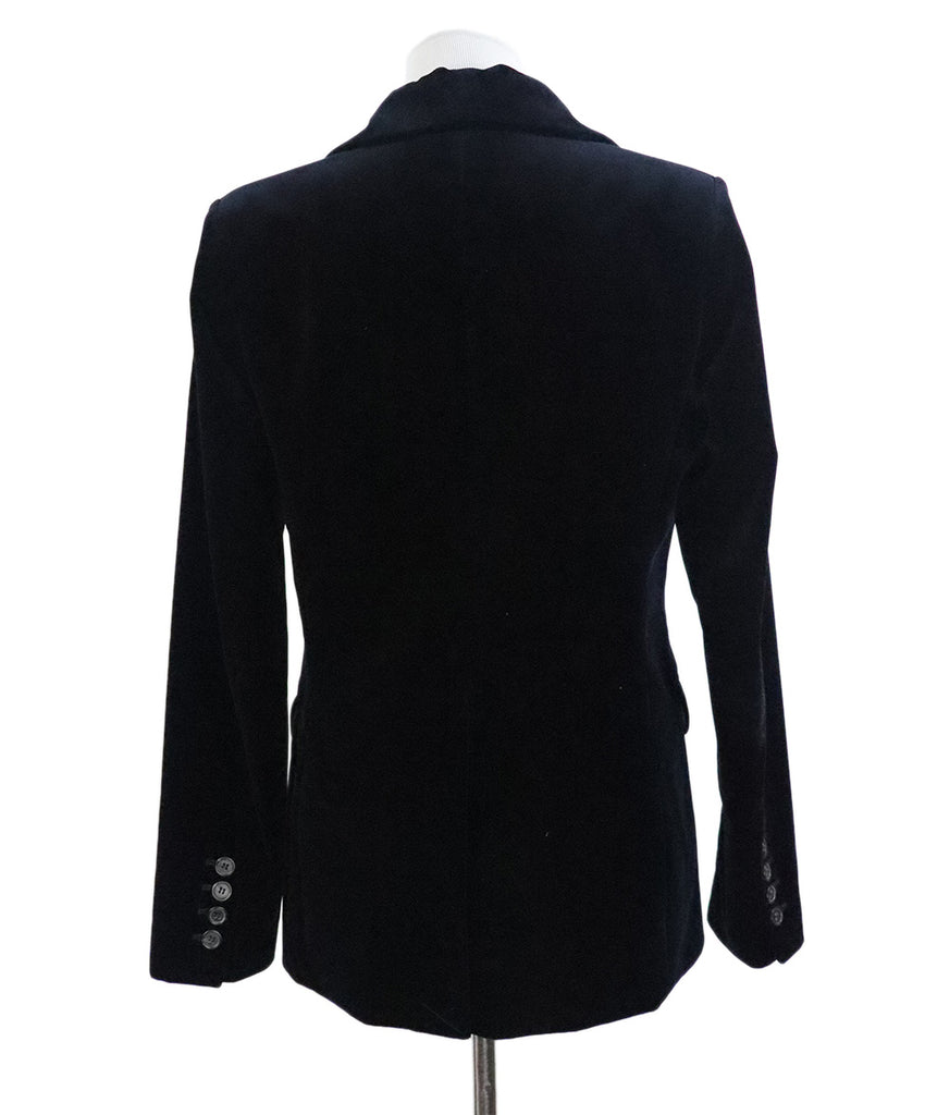 Nili Lotan Black Velvet Jacket 2