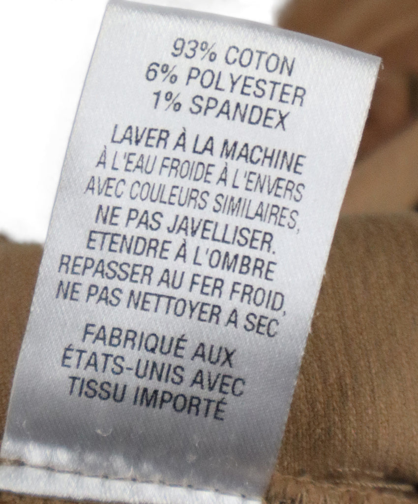 Nili Lotan Tan Corduroy Pants 3