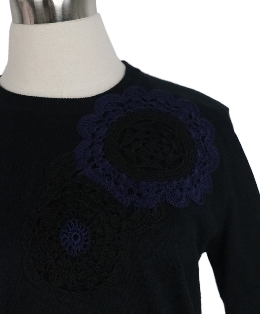 Nina Ricci Black Cotton Sweater 5