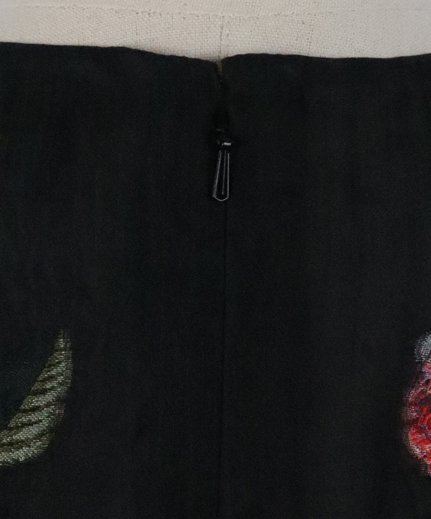 Oscar De La Renta Black Silk Polyester Dress 4