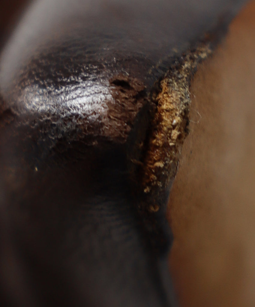 Oscar De La Renta Brown Leather Suede Boots 9