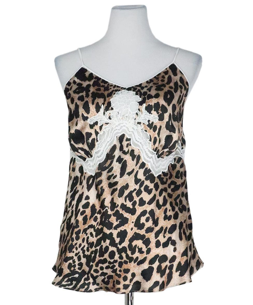 Paco Rabanne Leopard Print Camisole Top sz 4 - Michael's Consignment NYC