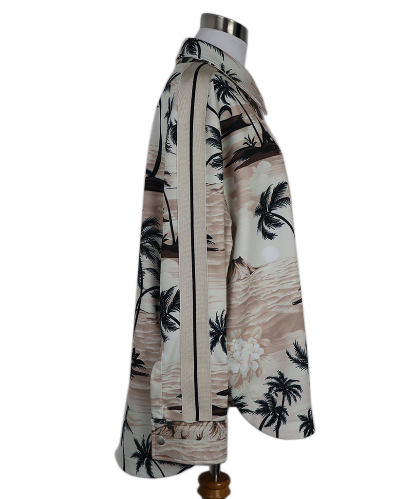 Palm Angels Pink & Black Print Jacket 1