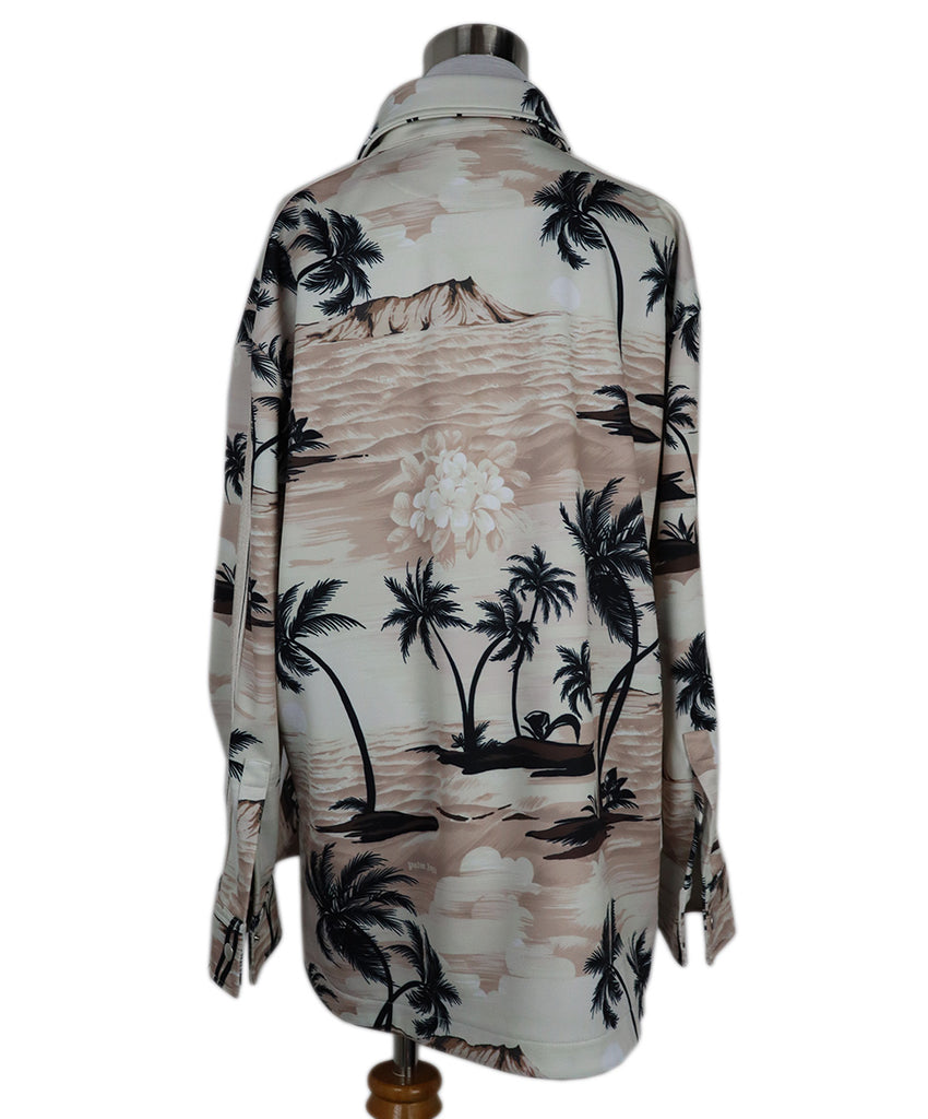 Palm Angels Pink & Black Print Jacket 2