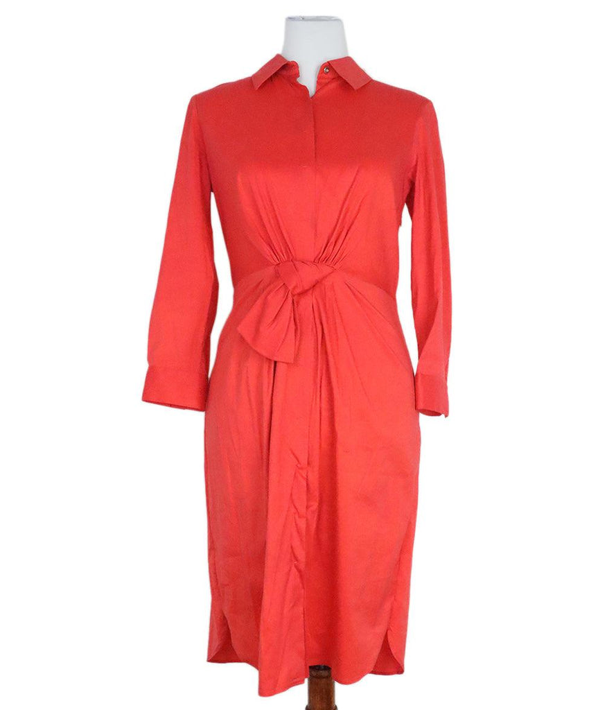 Paule Ka Coral Cotton Dress sz 2 - Michael's Consignment NYC
