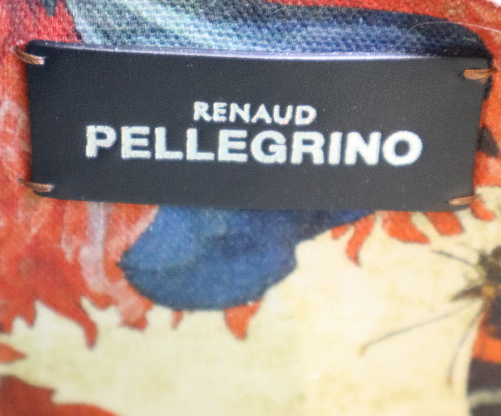 Pellegrino Black Suede Studded Tote 6