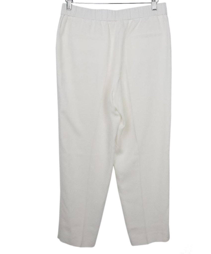 Peserico White Pants sz 8 - Michael's Consignment NYC