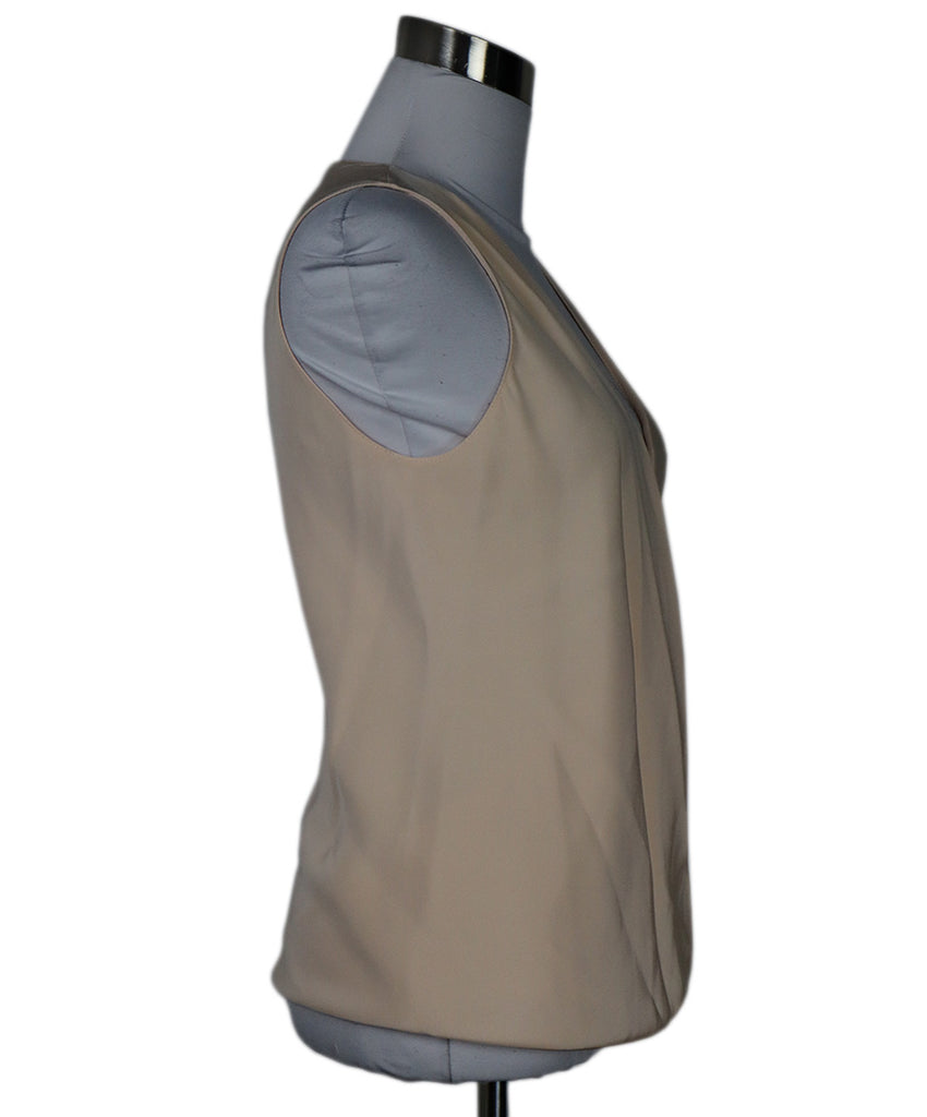 Peter Cohen Peach Silk Sleeveless Top 1