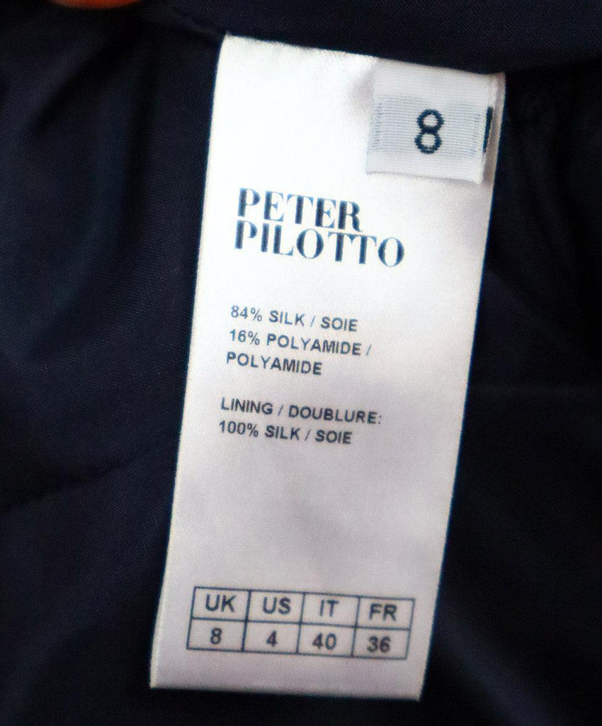 Peter Pilotto B&W Lime Print Silk Dress sz 4 - Michael's Consignment NYC