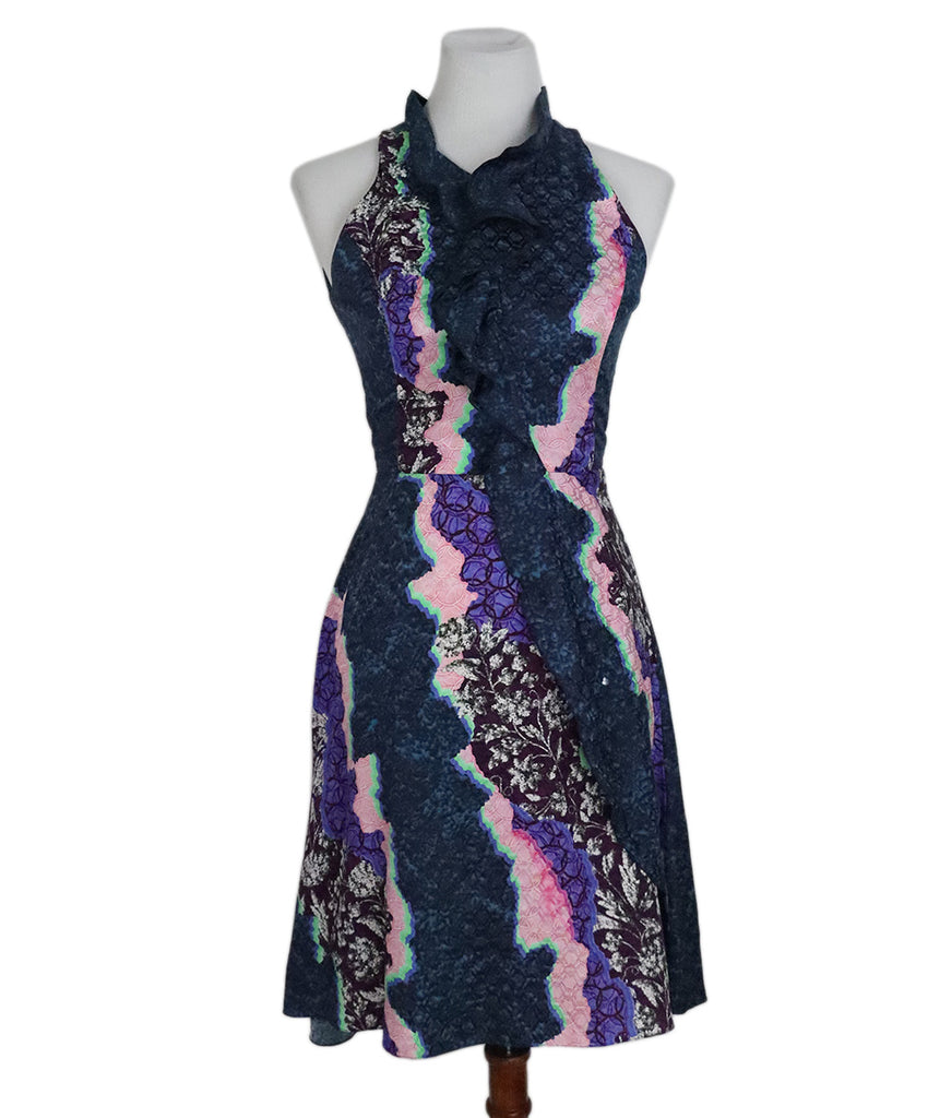 Peter Pilotto Multicolored Silk Dress 