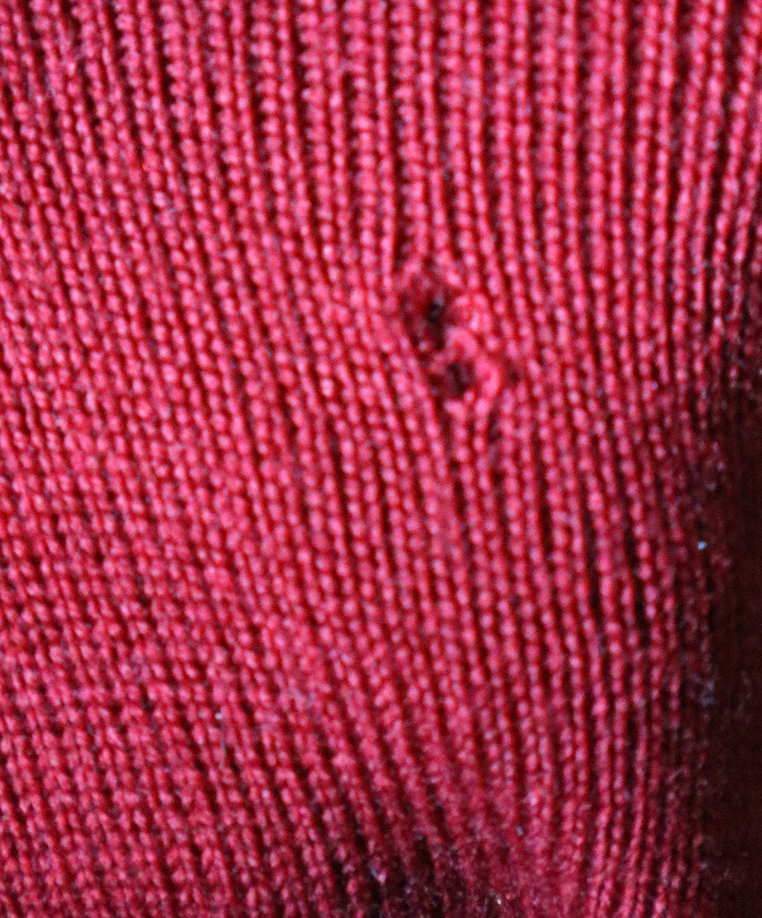 Piazza Sempione Burgundy Wool Dress 4