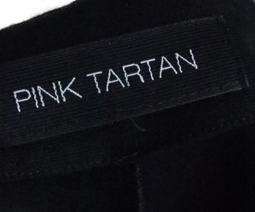 Pink Tartan Black Ruffle Trim Dress sz 4 - Michael's Consignment NYC