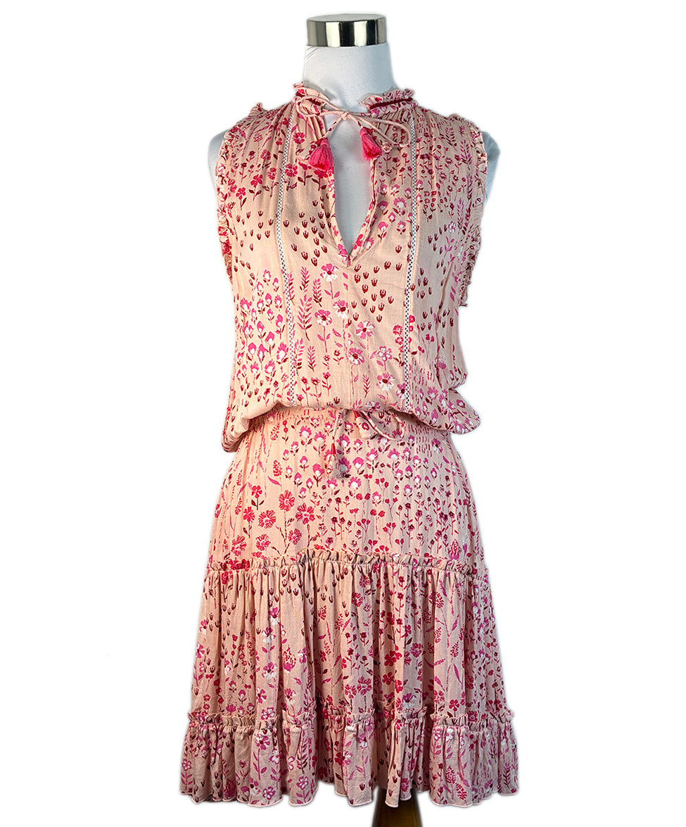 Poupette St. Barth Pink Multi Print Viscose Dress sz 6 l Michael's Luxury  Consignment – Michael's Consignment NYC
